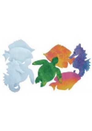 Color Diffusing Fish