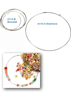 Wire Necklace, 12/pk