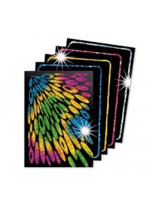 Scratch Art Cards- Glitter