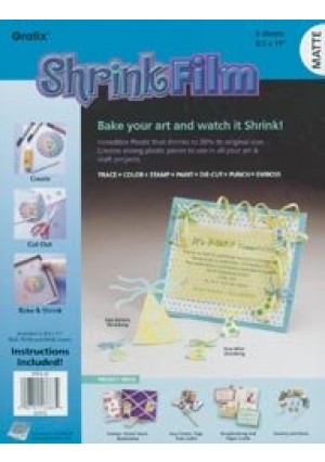 Shrink Film 50/pk-Matte