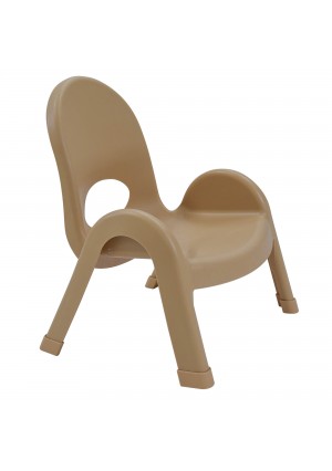 Value Stack 5" Child Chair - 4 Pack - Candy Apple Red