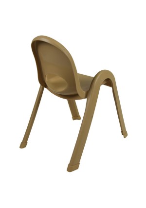 Value Stack 13" Child Chair - Natural Tan