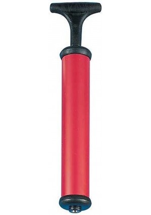 Compact and Convenient Ball Inflator Pump - Durable Plastic Design - Includes Hose and Needle