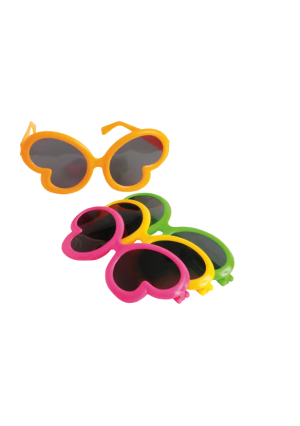 Butterfly Novelty Sunglasses, 12/pk – Fun Party Favors & Dress-Up Glasses for Kids, Photo Booths & Events
