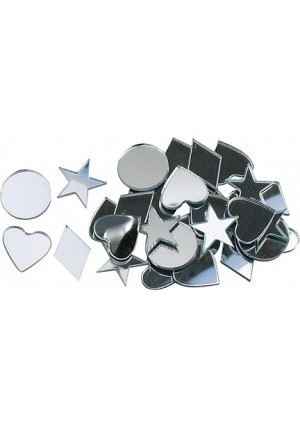 Glass Mirrors - Assorted, 30/pk
