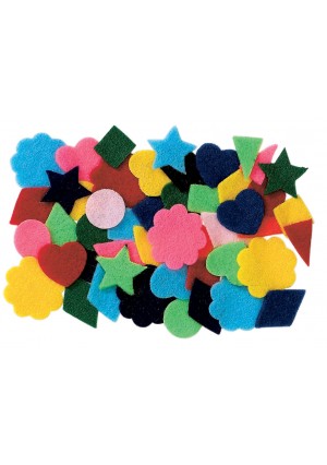 Felt Shapes, 500/pk