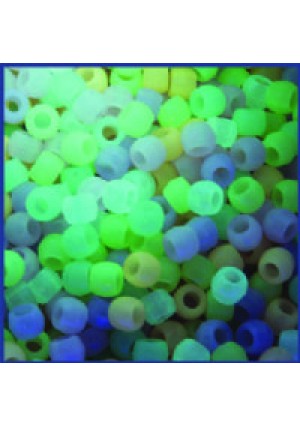 Pony Beads- Glow-In-The-Dark