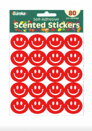 SCENTED SMILE STICKERS