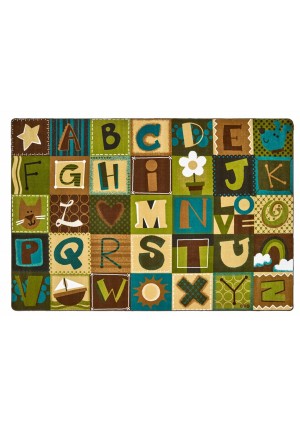 KIDSoft Toddler Alphabet Blocks - Nature