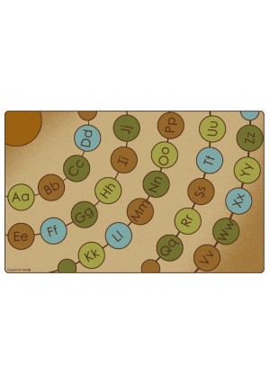 Radiating Alphabet Circles