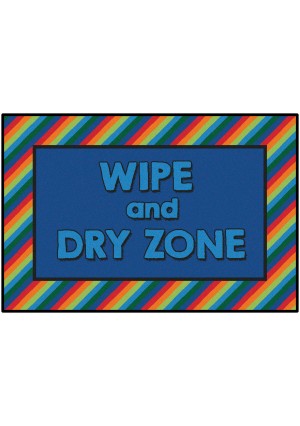 Rainbow Striped Wipe & Dry