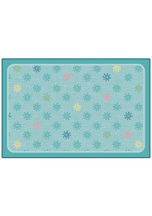 Sunshine Flowers - Mixed Blue