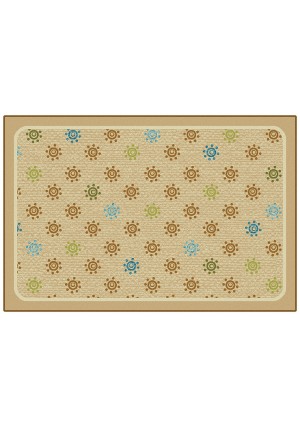 Sunshine Flowers - Tan