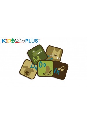 Learning Blocks Carpet Seating Kit - Nature, NATURE, BROWN, Set of 26, 12in Squares