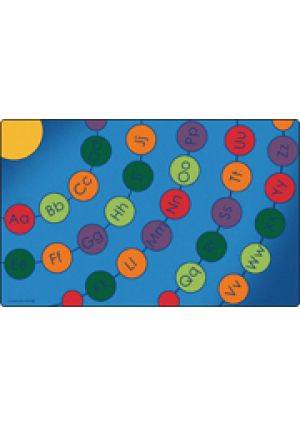 Radiating Alphabet Circles - Primary