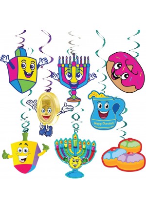 Chanukah Swirl Decoration