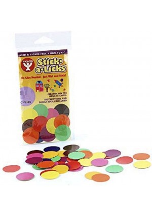 Stick-A-Licks Circles – 2,400/Pk