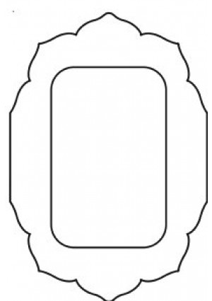 Cardstock Picture Frame