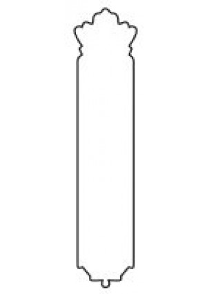 Card Stock Mezuzah