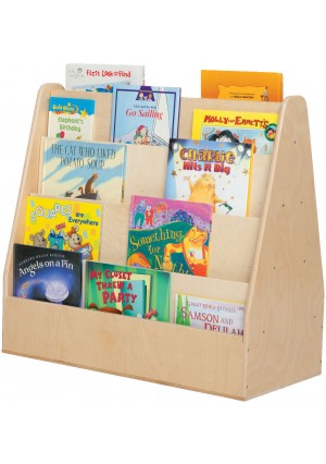Book Display-Double Sides With Casters