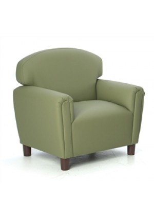 "Just Like Home" Preschool Enviro-Child Upholstery Sage Chair