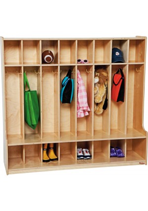 8 Section Seat Locker