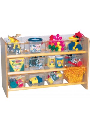 SEE ALL STORAGE WITH CLEAR BINS 
