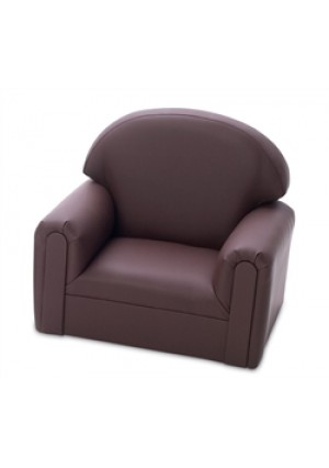 "Just Like Home" Toddler Enviro-Child Upholstery Chocolate Chair