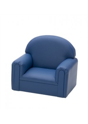 "Just Like Home" Toddler Enviro-Child Upholstery Deep Blue Chair