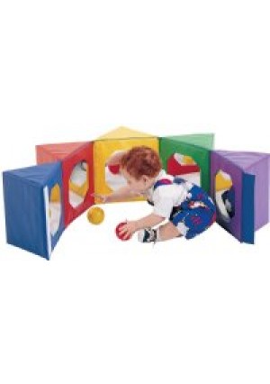 Look At Me Pentagon Mirror - Primary