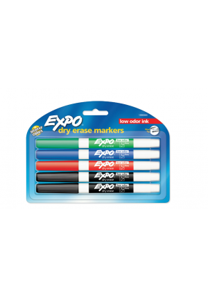 Expo Dry Erase Marker - Assorted Colors Fine Tip