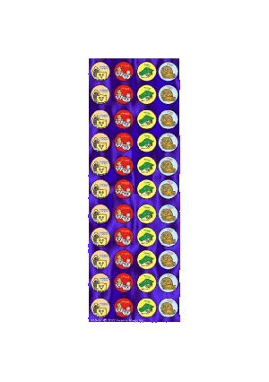 Mini Dot Stickers- Ma Nishtana