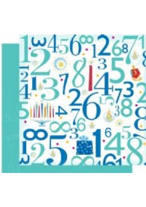 Scrapbook Paper - One to Eight