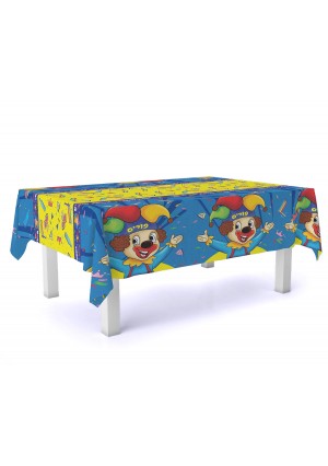Purim Plastic Tablecloth