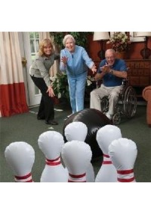 Jumbo Inflatable Bowling Set