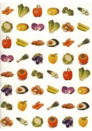 Mini Veg Stickers, 480/Pk
