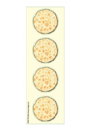 Large Matzah Circle Stickers
