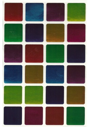 Metallic Mosaic Sticker-Large
