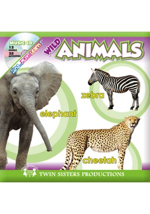 Wild Animals Padded Book CD