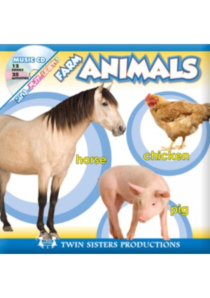 Farm Animals Padded Book CD