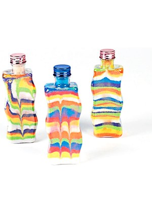 Sand Art Bottles - Zig Zag 