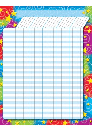 Swirls & Stars Incentive Chart