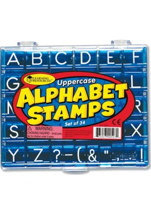 Upper Case Alphabet Stamps