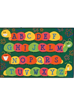 Valuerugs ABC Caterpillars Friends