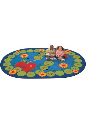 ABC Caterpillar Rug Rectangle