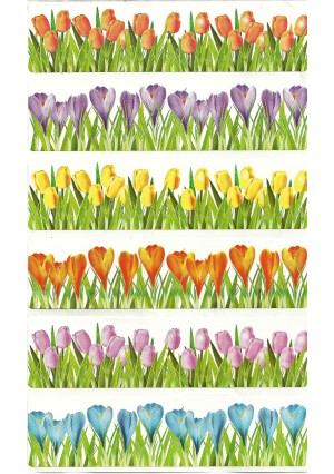 Tulip Border Stickers