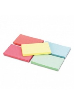 Index Cards Asst Ruled