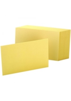 Index Cards Unruled