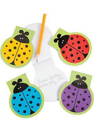 Ladybug Die Cut Notepad