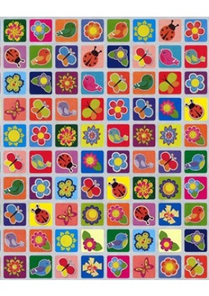 Bugs And Blossom Squares